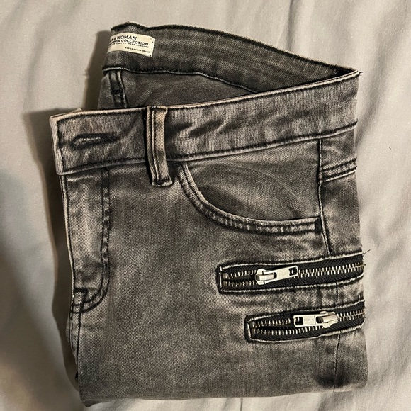 Zara Woman black washed jeans - Picture 2 of 4